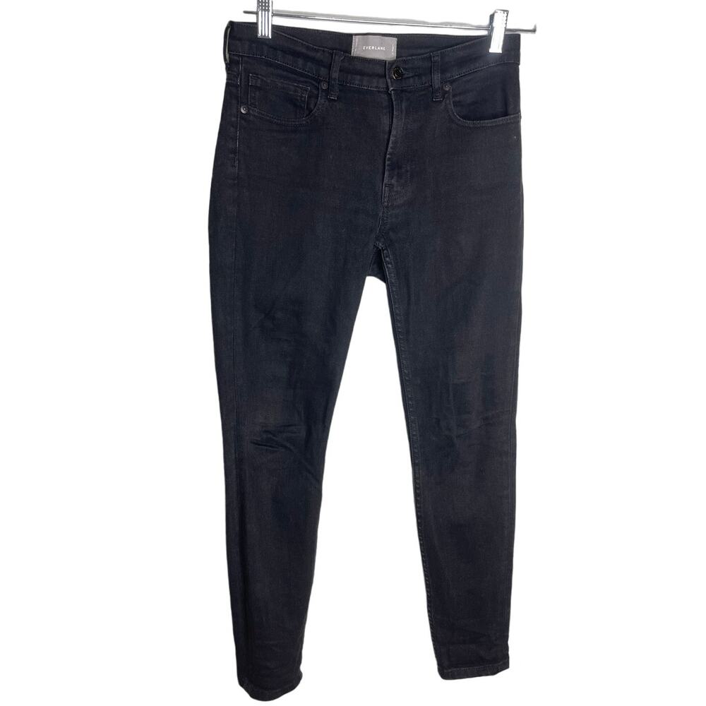 Everlane Jeans Women's 27R Slim Ankle Black - Picture 6 of 6